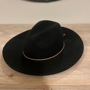 Black Free People Felt Hat Womens’